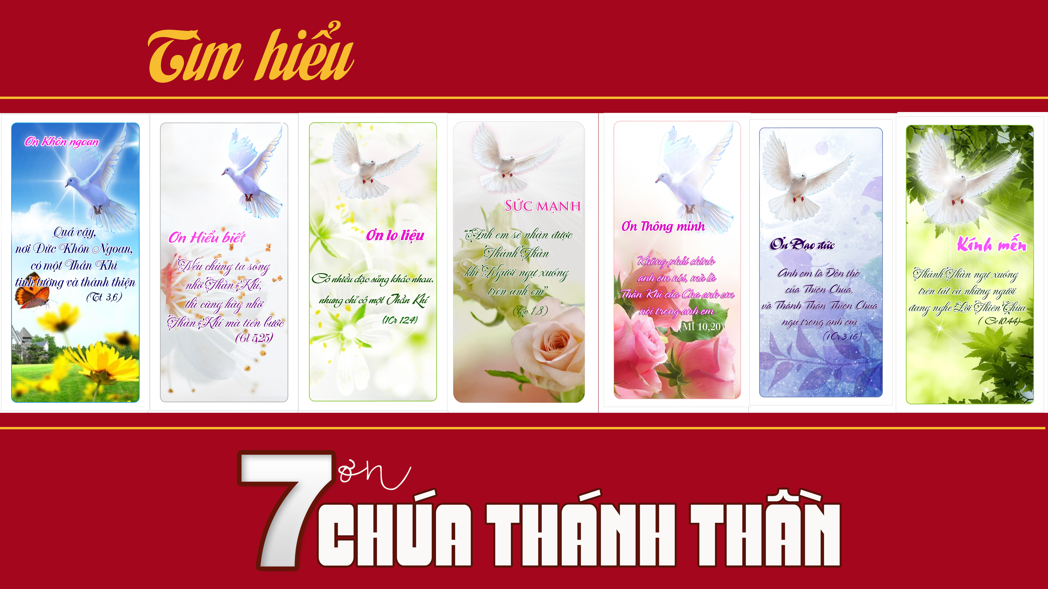 Tìm hiểu về 7 ơn Chúa Thánh Thần